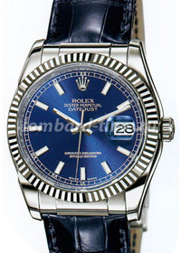 rolex oyster perpetual datejust blue face