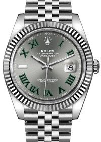 Rolex Oyster Perpetual Datejust 41 Jubilee White Rolesor 126334