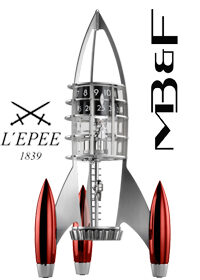 MB&F + L’EPEE 1839 Starfleet Explorer Blue