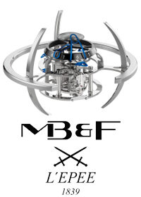 MB&F + L’EPEE 1839 Starfleet Explorer Blue
