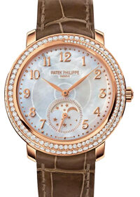 Patek Philippe Complications Diamond Ribbon Joaillerie Moon Phases 4968R-001