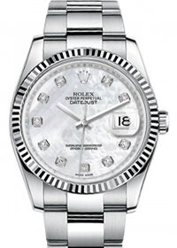Rolex Oyster Perpetual Datejust 36mm 116234 MOP Dial