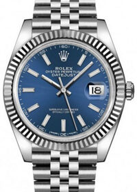 Rolex Oyster Datejust 41 mm Blue Dial 126300