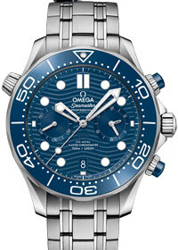Omega Seamaster Diver 300M Co-Axial Master Chronometer Chronograph 44mm 210.30.44.51.03.001