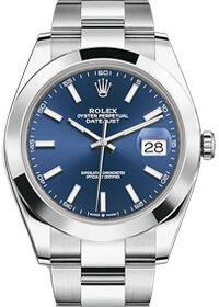 Rolex Oyster Perpetual 114300 Blue Dial