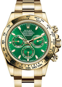 Rolex Oyster Perpetual Cosmograph Daytona 116508 Green Dial