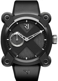 Romain Jerome Moon Invader Black Metal Small Seconds RJ.M.AU.IN.005.01