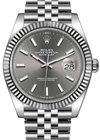 Rolex Oyster Perpetual Datejust Gray 41 mm 126300-0008